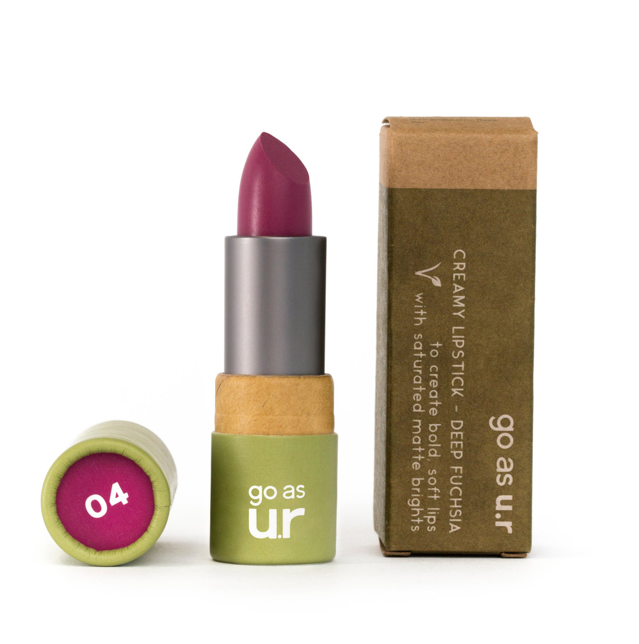 creamy lipstick | wild aubergine